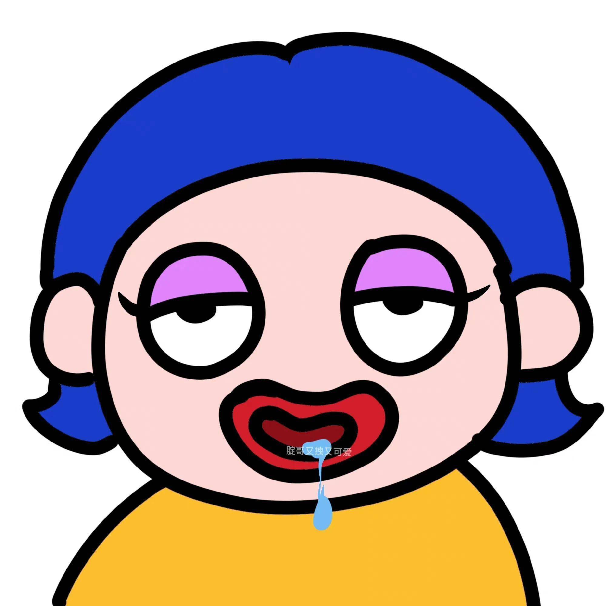 搞怪趣味头像 喊你姐妹一起换