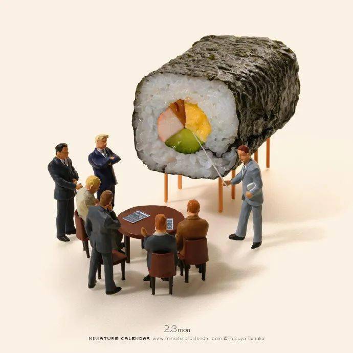 生活来感受下微缩景观艺术家手下的美食世界，实不相瞒我有点看饿了！