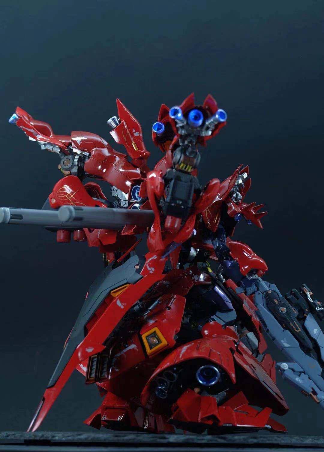 搭载夜莺装甲,亚尔斯核心高达模型_改造