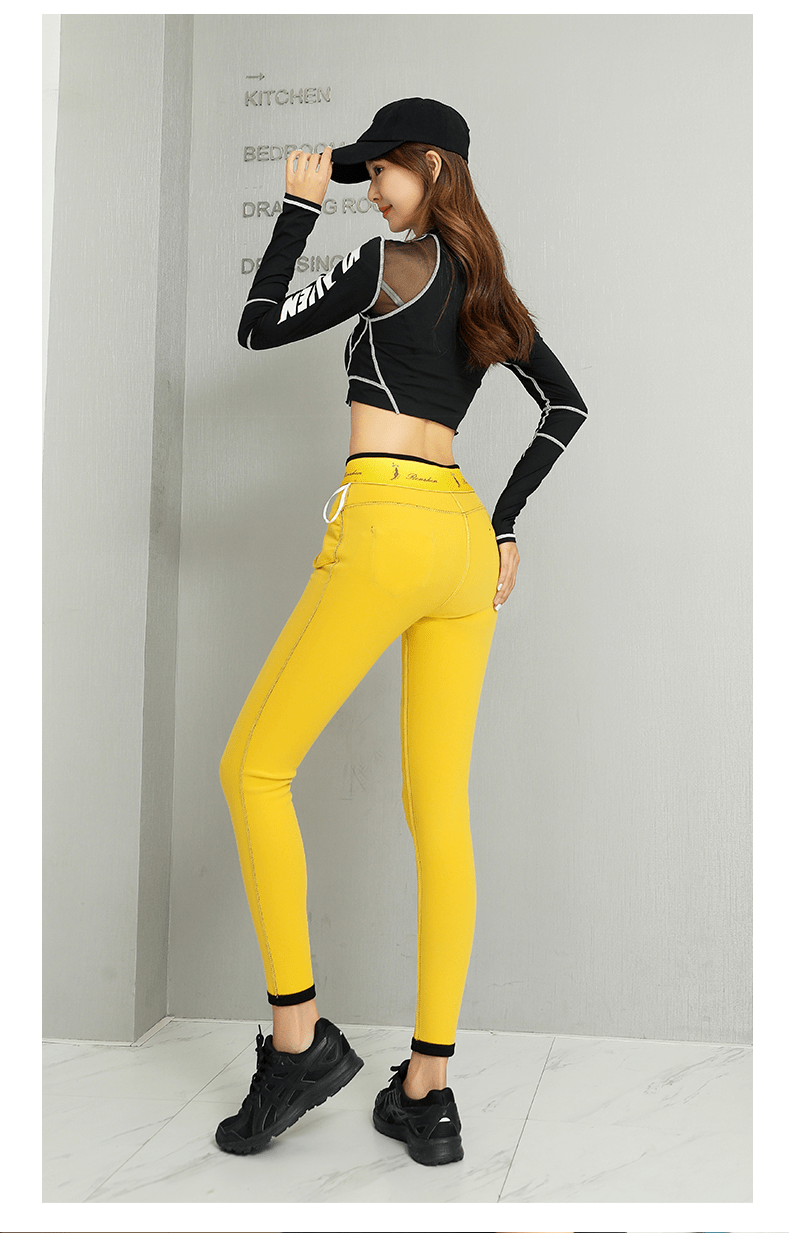 面料【992 | 分享】秋冬一条“小黑裤”，保暖百搭还显瘦，谁穿谁美！