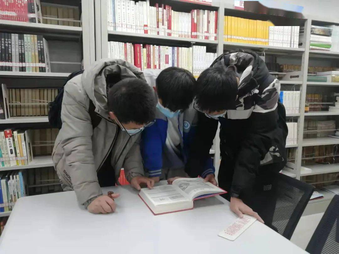 岐山高中学生走进县图书馆调查家乡文化生活