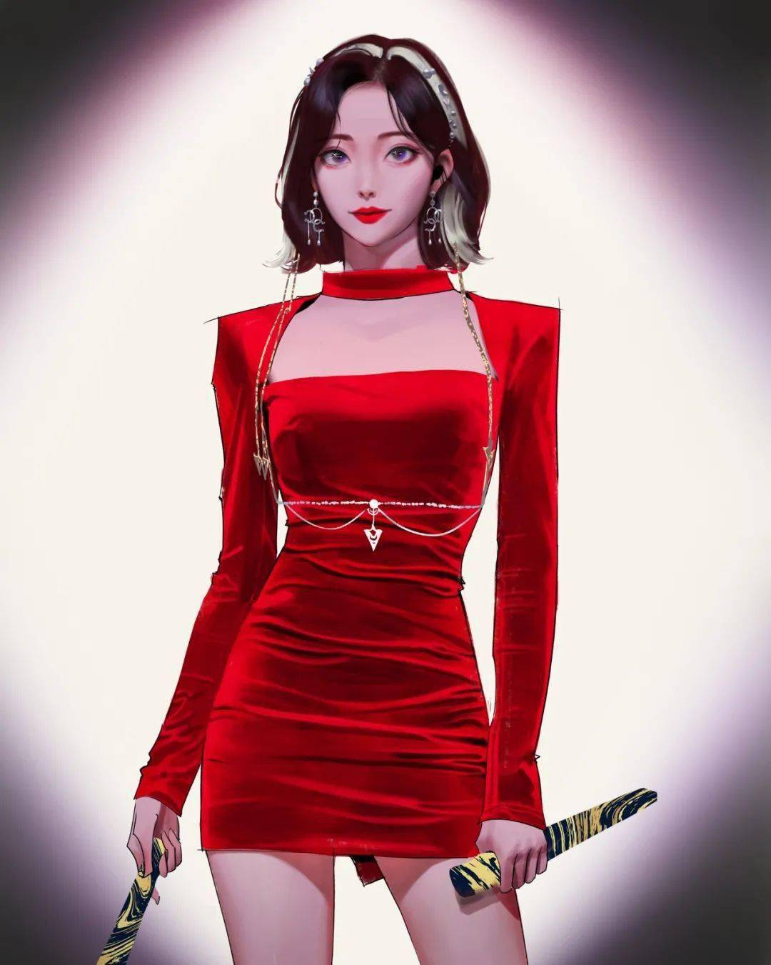 打破次元壁产出大量精致韩系辣妹韩国插画师wonbinlee