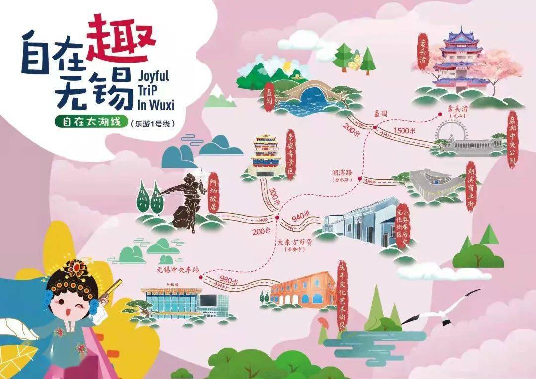 "无锡旅游专线将成为无锡靓丽的城市名片全国首个城市观光巴士手绘 ip