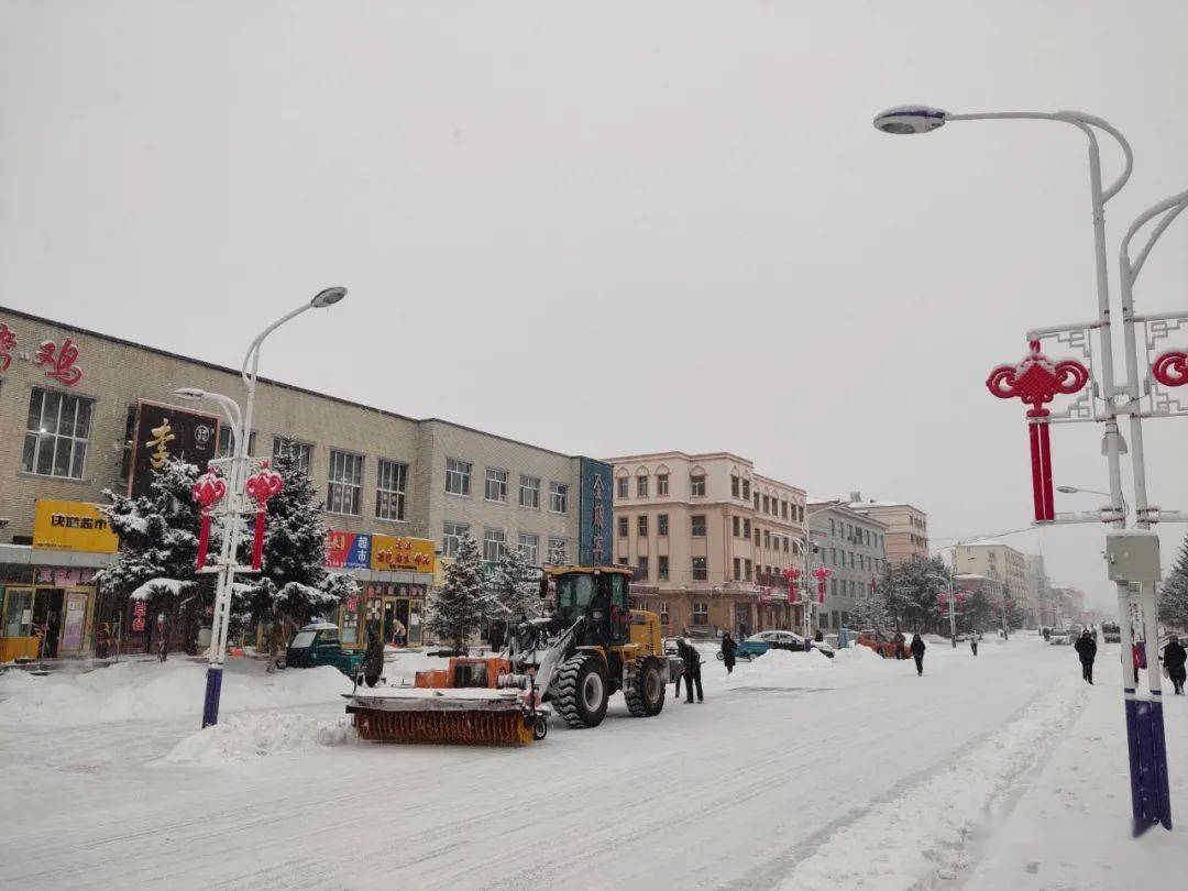 汤旺县以雪为令多措并举迎战风雪保民生