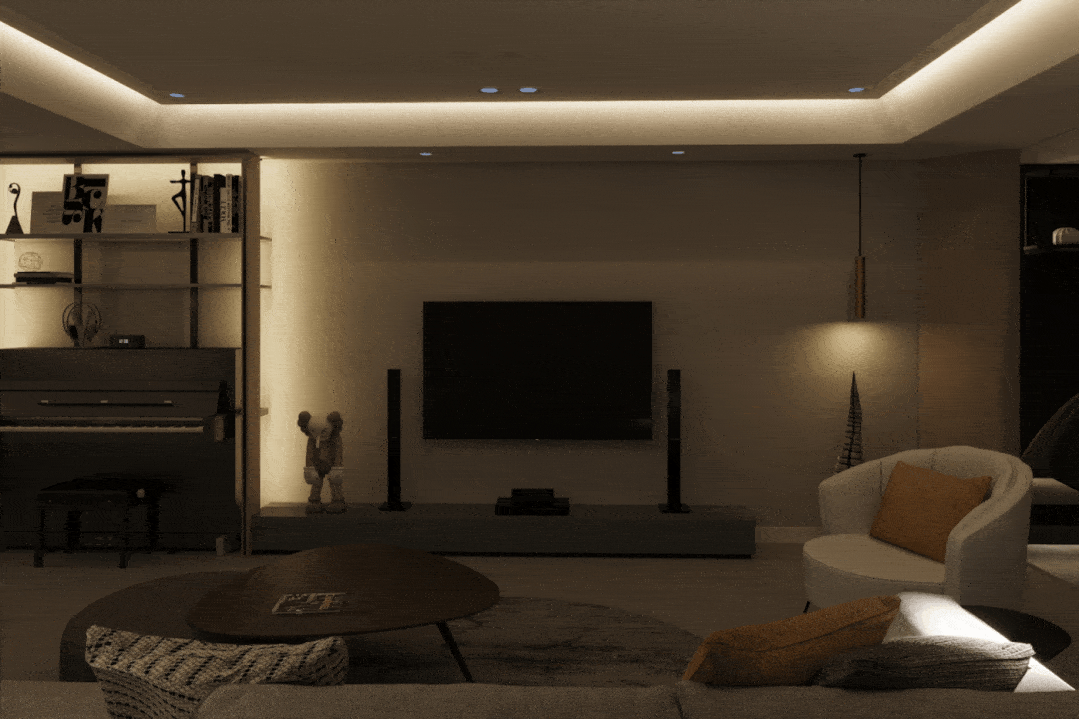 受追捧的无主灯设计用在家里太高级