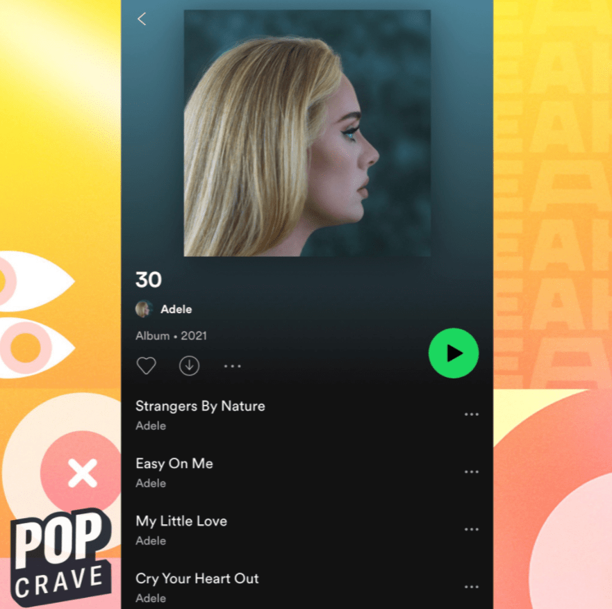 歌手阿黛尔反对下，Spotify 宣布取消专辑的默认随机播放