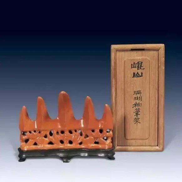 58件文房器物，尽显方寸之美！_笔架