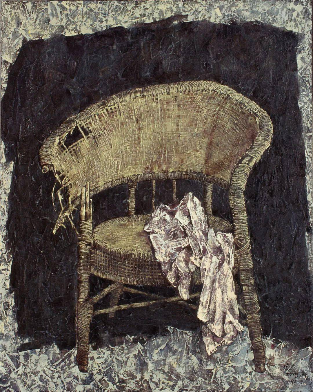 张杰 作品_油画