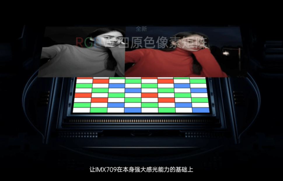 全球首款 22nm 制程：OPPO 联合索尼推出 IMX709 RGBW 传感器