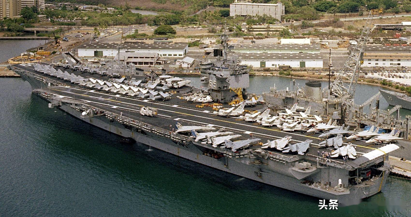 图说大e世界上第一艘核动力航母企业号服役60周年
