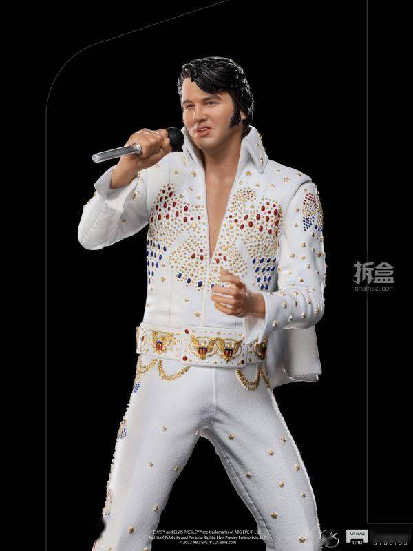 出货IRON STUDIOS 猫王ELVIS PRESLEY 埃尔维斯普雷斯利 1/10雕像