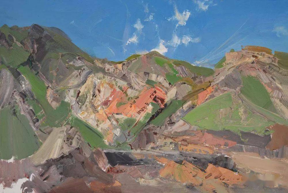 张延昭帽儿山风景作品