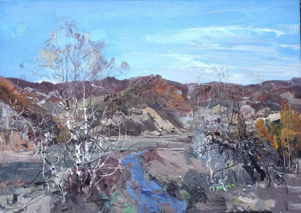 张延昭帽儿山风景作品