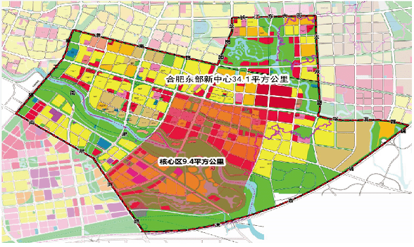 东部新中心最新规划图图片