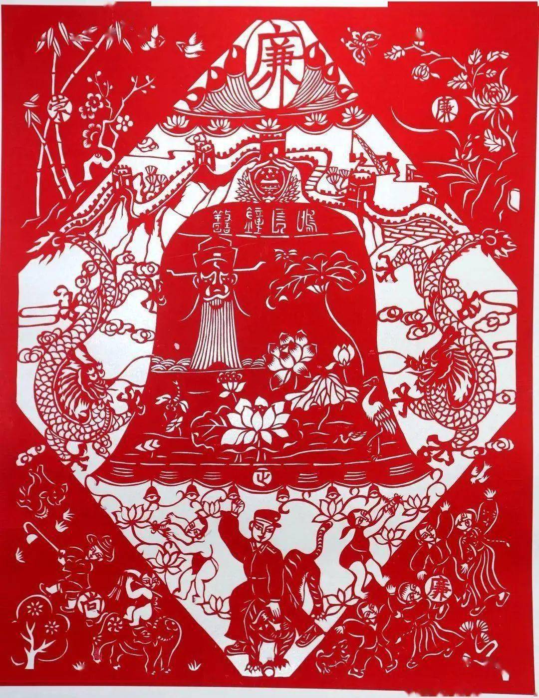 徐州剪纸是世界非物质遗产 一把剪刀一张红纸  始于宋代的邳州跑竹马