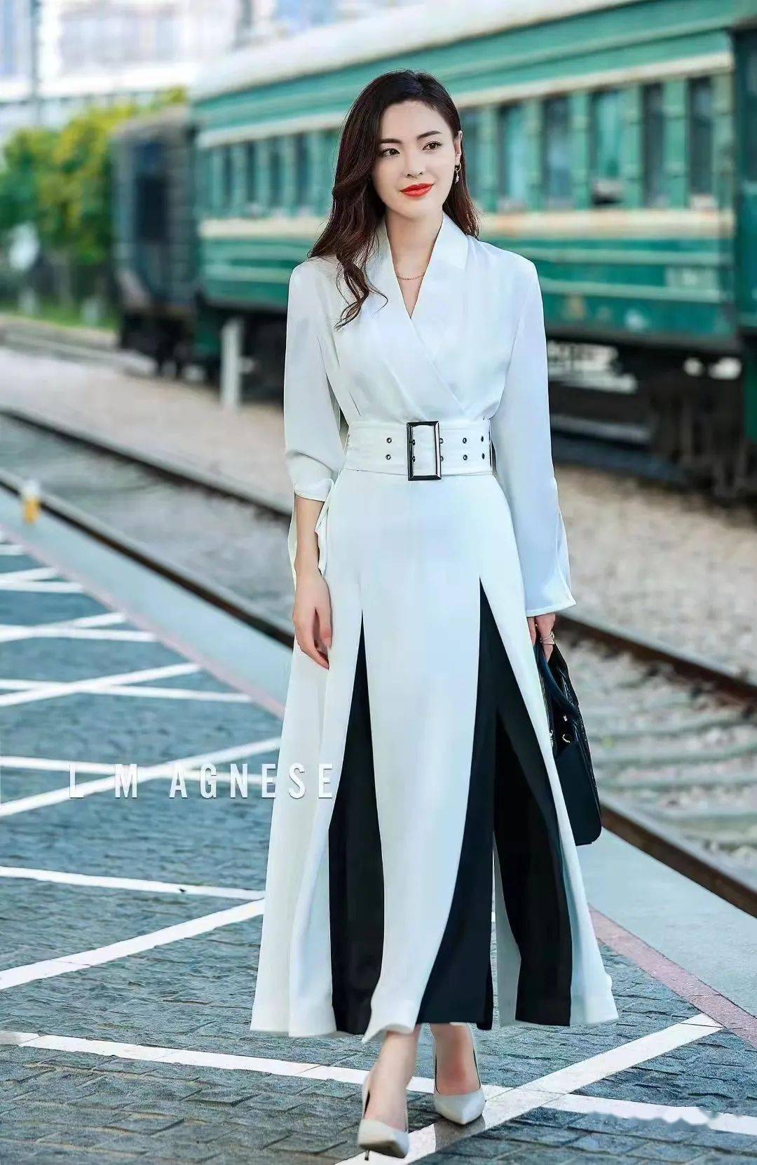 气质淑女风,温婉,知性又优雅