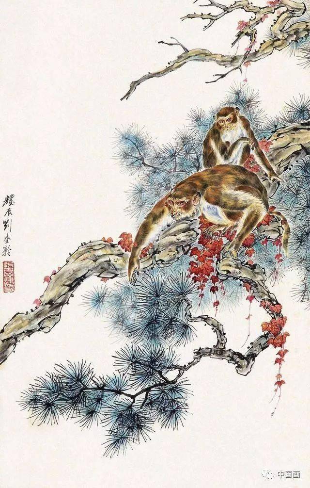 全能画家刘奎龄100副高清工笔花鸟画欣赏！！！_中国_作品_传统