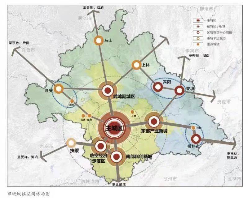 重磅南宁将建成千万级人口大城市马山将这样规划