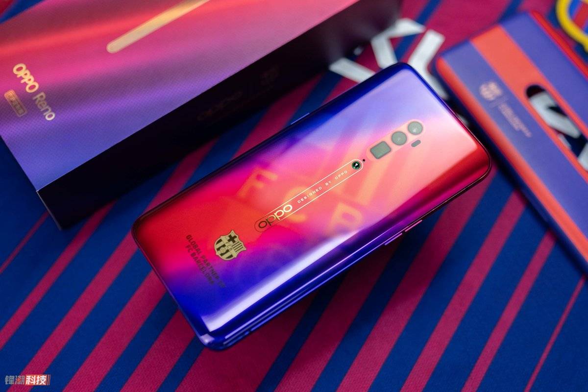 oppo reno 巴萨定制版图赏:红蓝巴萨风来袭