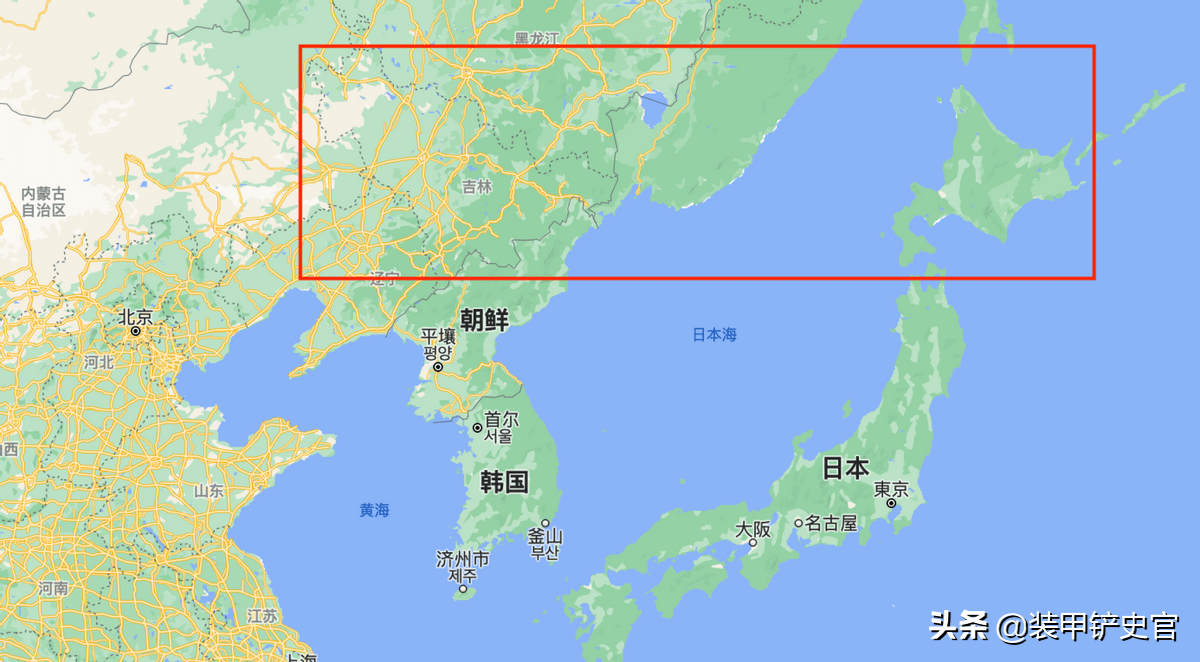 日本北海道的緯度與中國吉林省基本上是一樣的.