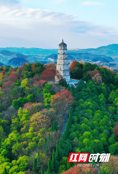 山景|湖南新田：初冬翰林山景美如画