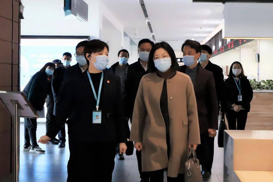 市领导华红赴市行政审批局调研