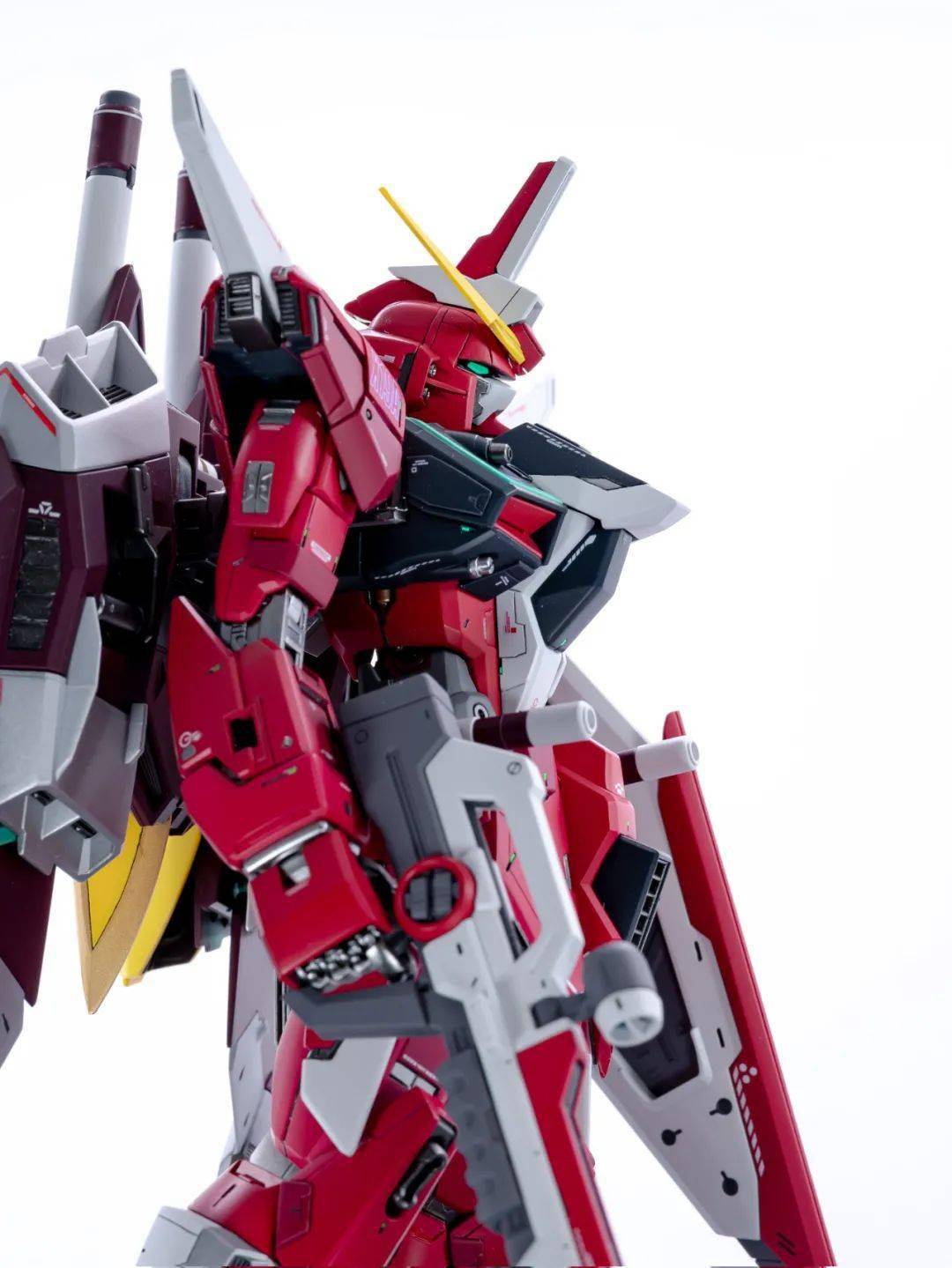 细节多而不乱mg无限正义精致改造涂装