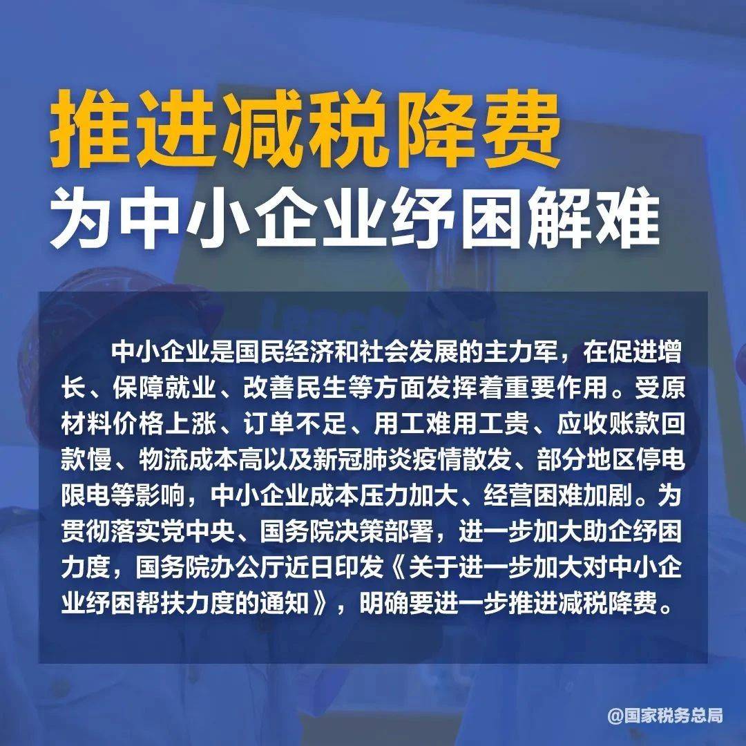 减税降费为中小企业纾困解难,这组海报请收好!_喻轶涛_陈兮_程翊