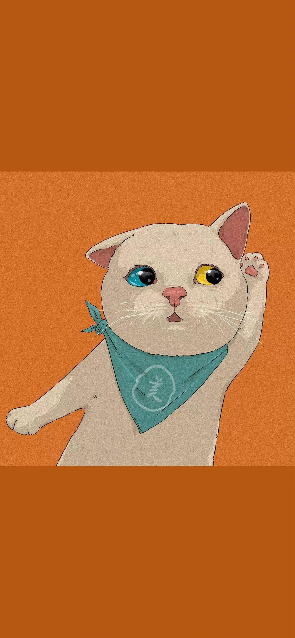 可爱极了的小喵喵猫咪头像 男生女生都会喜欢的可爱头像图_微信头像-酷玩个性网