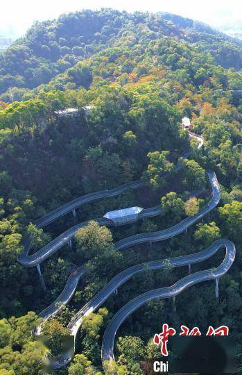 福州"福道"冬日景色宜人