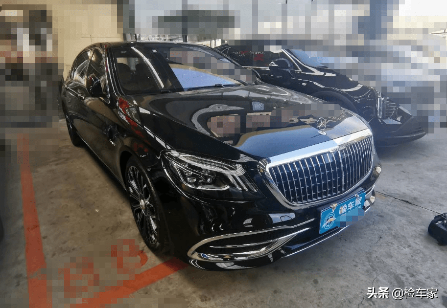 比市场价便宜万 这辆130多万的奔驰迈巴赫值不值得买 检测 二手车 叶子板