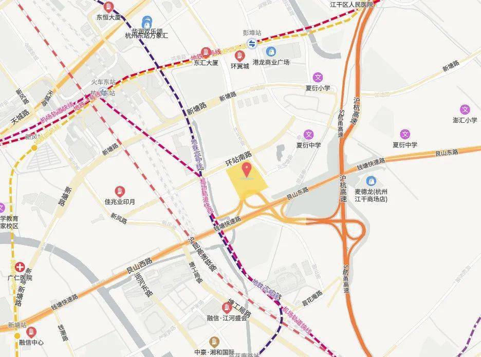 北侧,彭埠单元r21-31地块建设杭政储出【2021】28号地块商品住宅项目