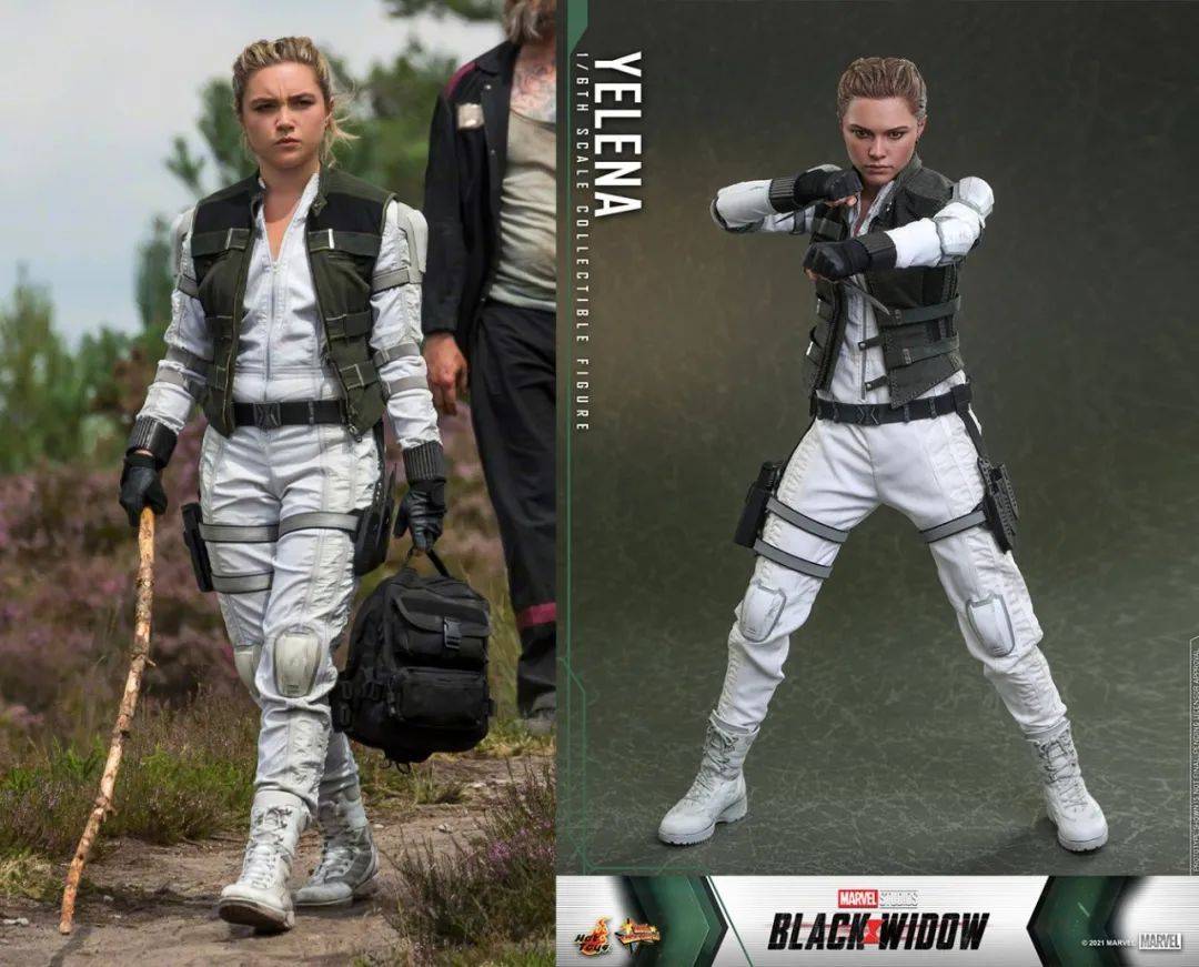 ht《黑寡妇》叶莲娜来了,头雕意外的不错?