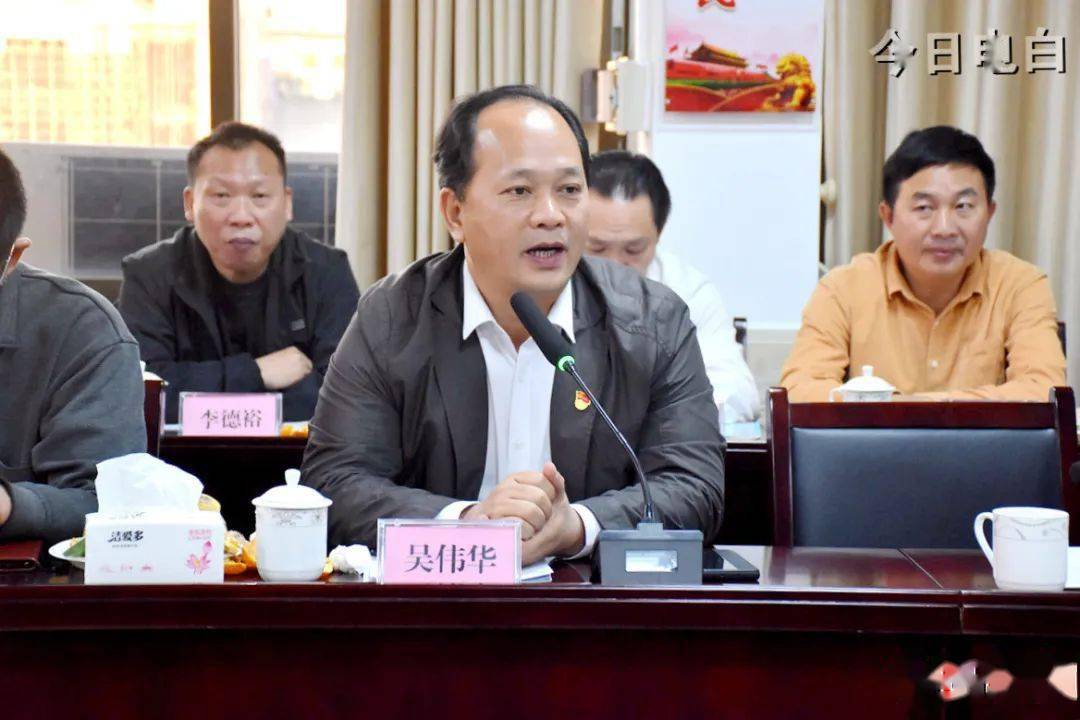 沙琅镇乡贤热心共建美好家园_吴伟华_乡村_发展