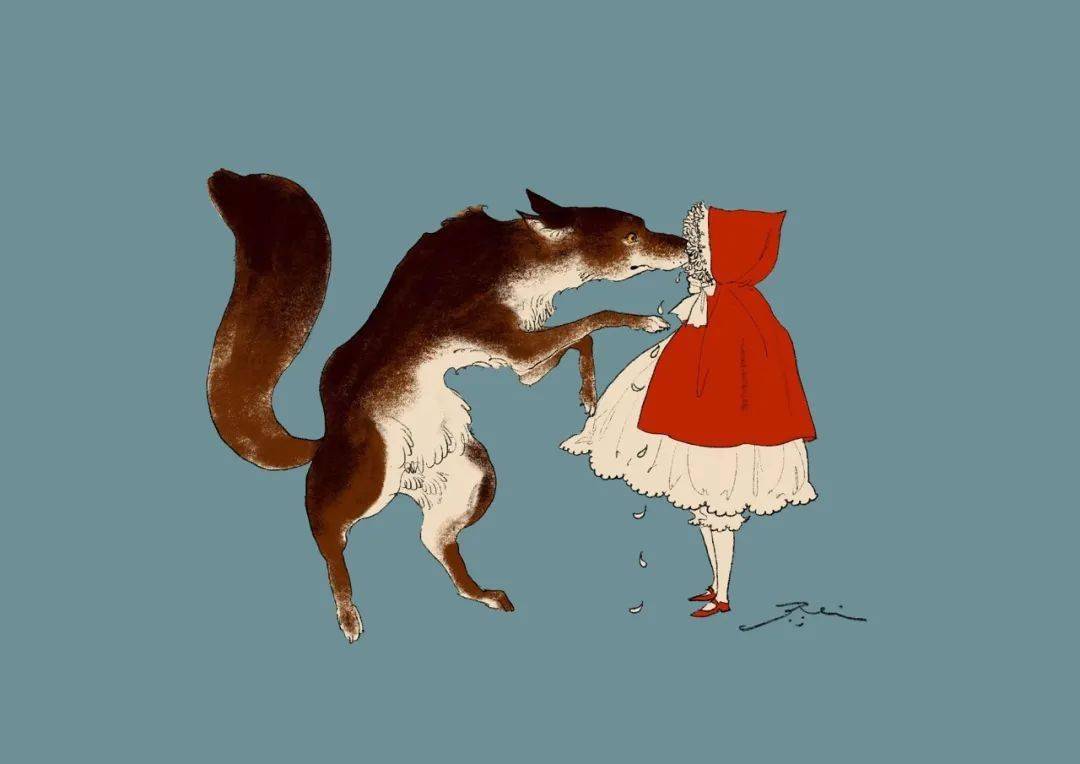 插画家仓叶四井笔下一组来自童话世界的复古插画作品_内容_文章_版权