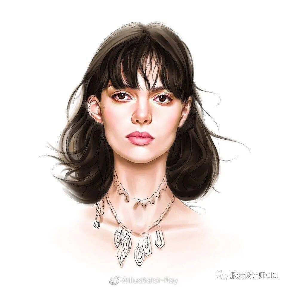 ps与手绘结合的时装效果图绘制步骤分解