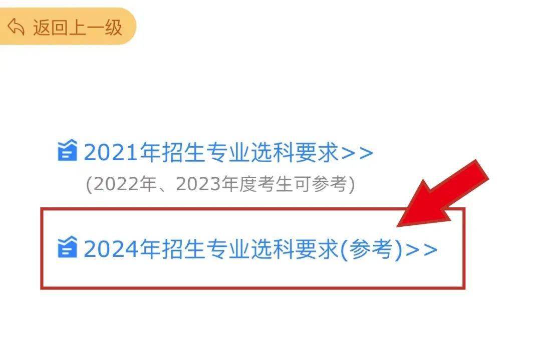 变化|功能介绍丨新高考选科要求有变化！2024年高考生如何查询选科要求？