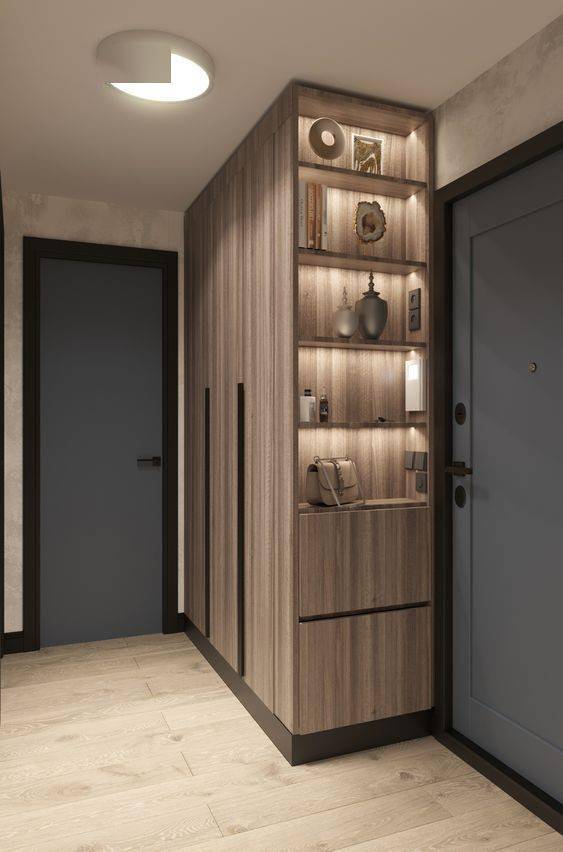 原来柜子侧面能这样设计做化妆区做书柜用着别提有多香了