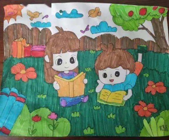 青岛学子手绘"十个好习惯",你都养成了吗?_中小学_即墨_市南区