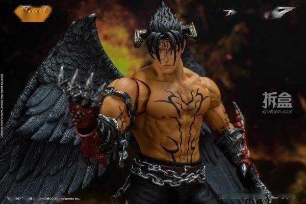 恶魔|STORM TOYS 铁拳7 DEVIL JIN 恶魔仁 风间仁 可动人偶