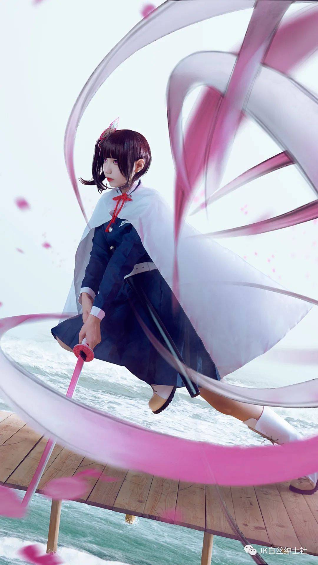 cos:鬼灭之刃栗花落香奈乎cos正片@血诺_诺诺诺诺_花之_bcy