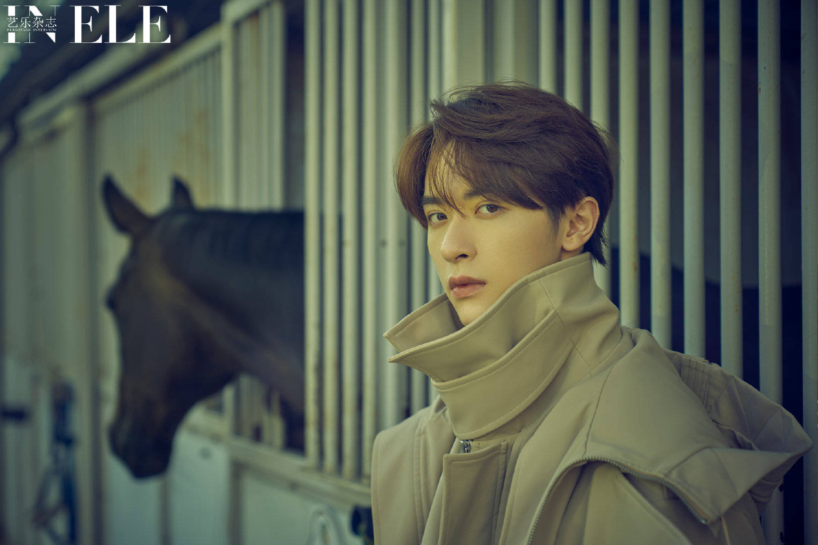 欢娱影视演员张逸杰艺乐ele杂志大片今日发布