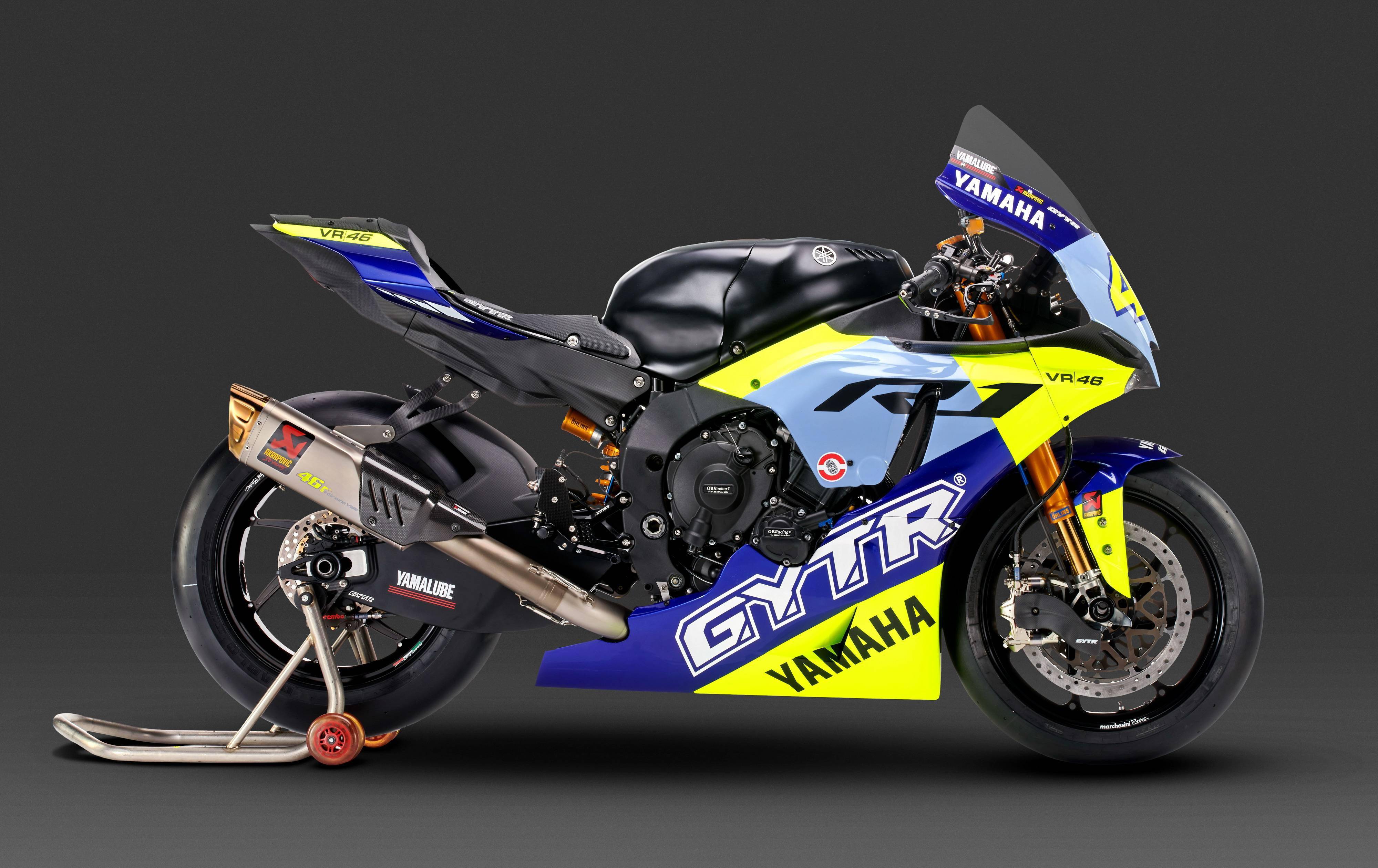 赠予传奇车手的 yamaha yzf-r1 gytr vr46_搜狐汽车_搜狐网
