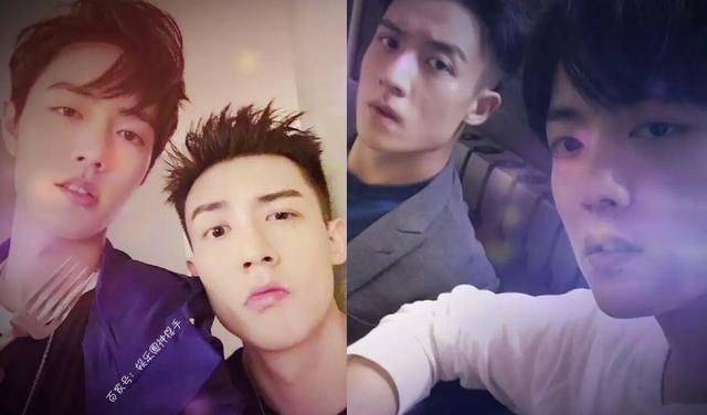 肖战和谷嘉诚海量合影来了!_关系_吐槽_网友