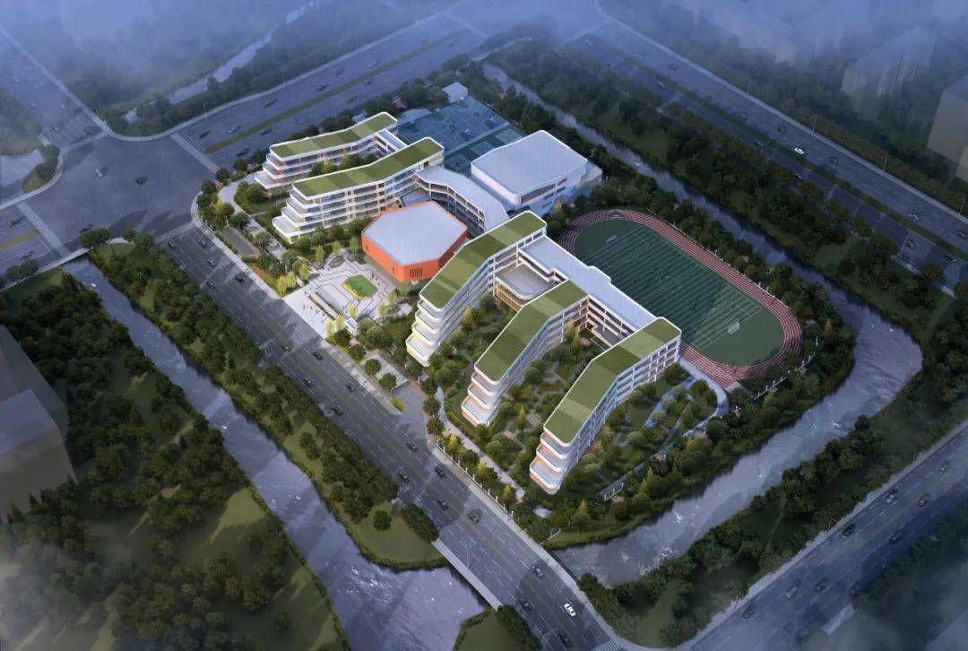 建设加速度│浙南科技城瑶溪北单元11e13地块小学主体工程全面结顶