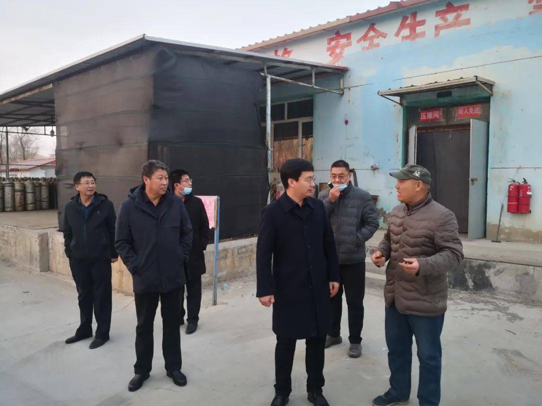 【调研】刘威力副县长到林西县市场监管局督导调研燃气安全生产工作