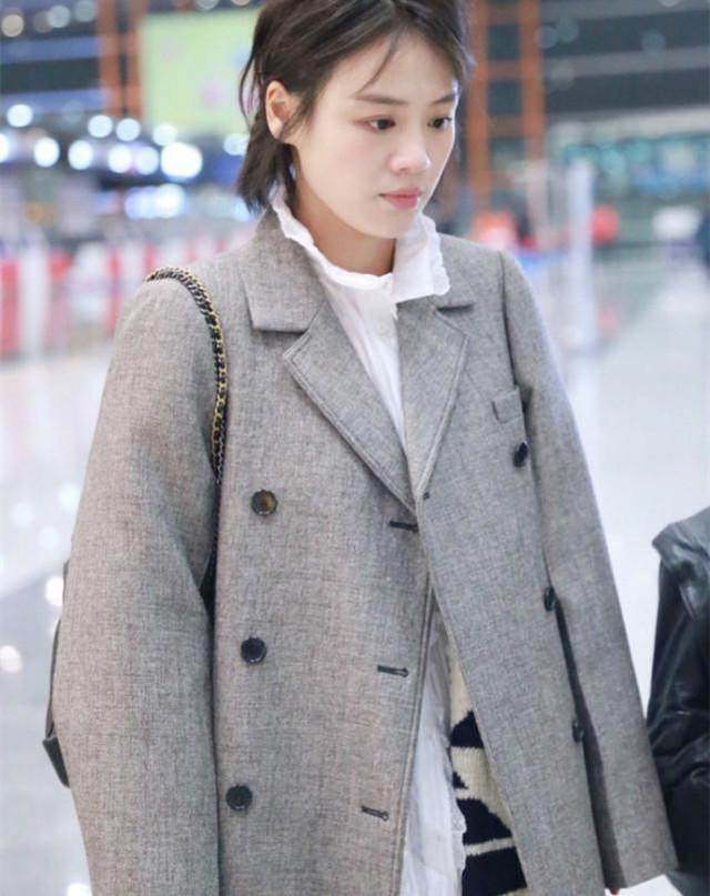 马思纯的穿搭风格随欧豪的确是比较合适