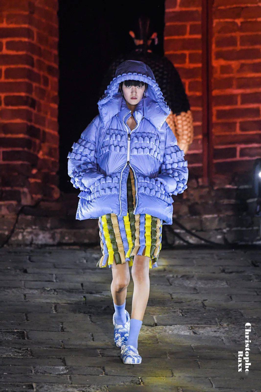 第一个登上长城的中国成衣品牌christopherraxxy2021长城发布大秀