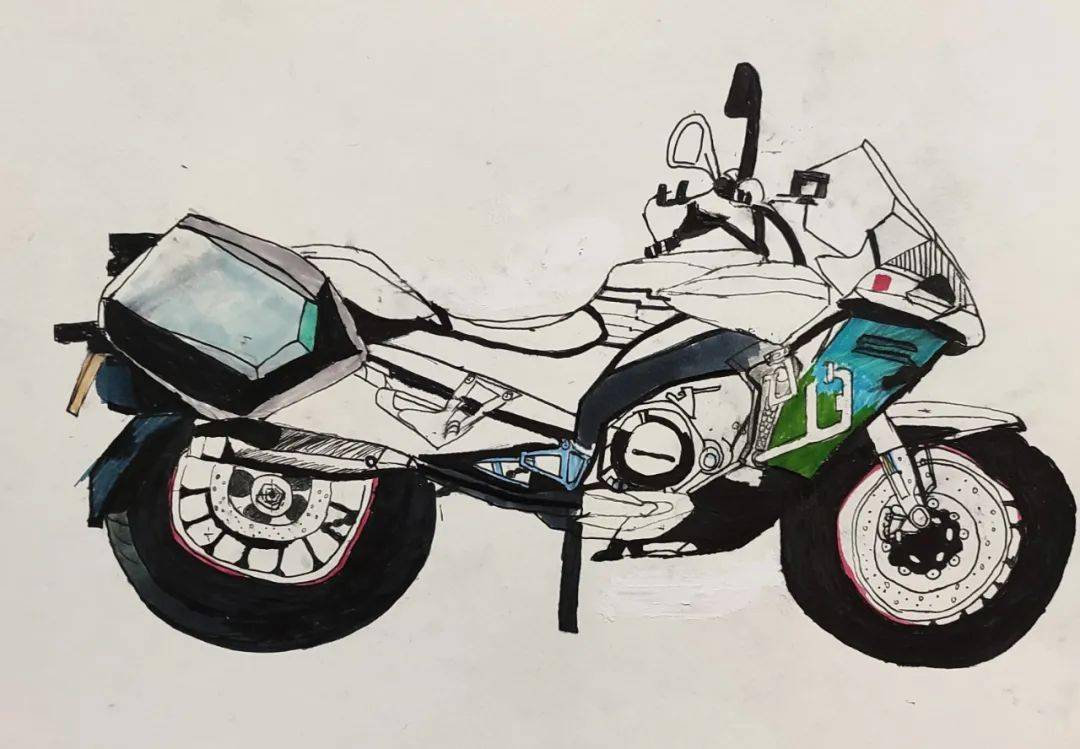 杰迪机车涂鸦彩绘大赛奖品多多快快参加