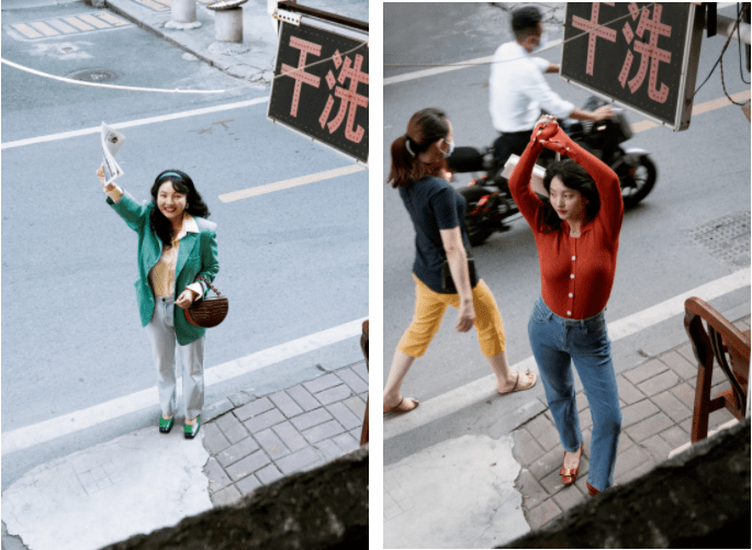 缺点 真的很会买！她穿的这些衣服品牌，想全都买回家！